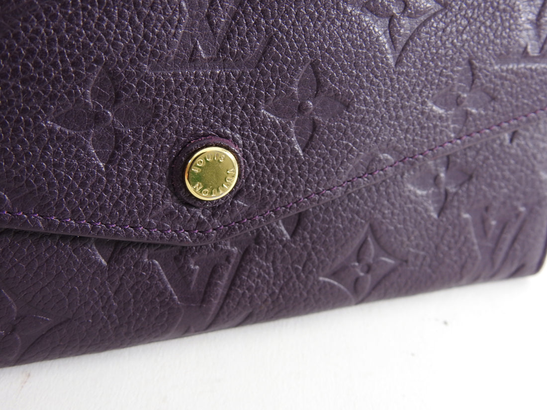 Louis Vuitton Black Empreinte Leather Small Zip Wallet – I MISS YOU VINTAGE