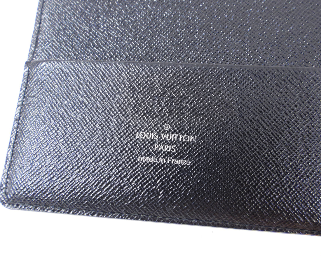 Louis Vuitton, Accessories, Louis Vuitton Epi Agenda Gm Day Planner Cover  Black R222 Lv Auth Tb670