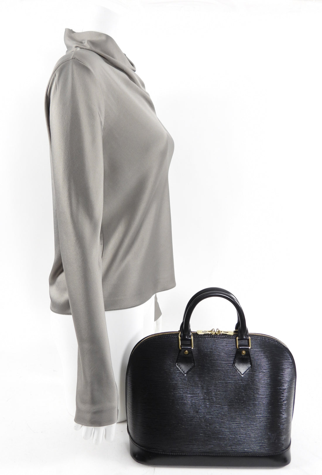 Louis Vuitton Vintage Black Epi Alma PM Bag – I MISS YOU VINTAGE