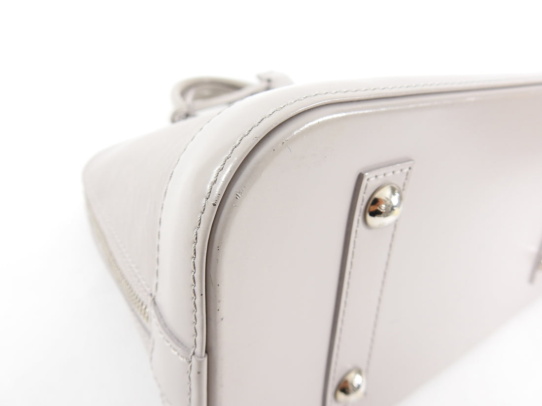 Louis Vuitton Grey Epi Leather Alma PM Top Handle ○ Labellov