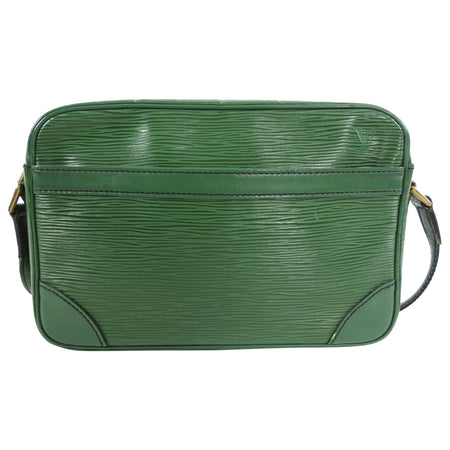 Louis Vuitton Green Vintage 1982 Epi Trocadero Crossbody Bag