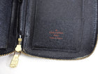 Louis Vuitton Black Epi Geode Zip Organizer Wallet 