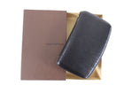 Louis Vuitton Black Epi Geode Zip Organizer Wallet 