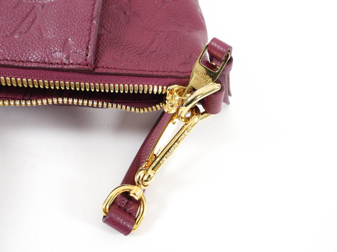 Louis Vuitton Lumineuse Monogram Empreinte Raspberry Two-Way Shoulder Bag