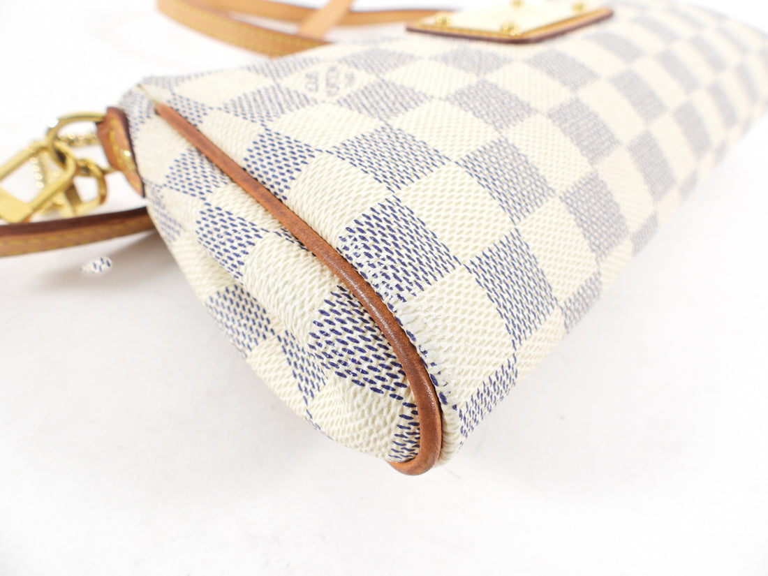 Louis Vuitton Damier Azur Eva Pochette - Neutrals Shoulder Bags