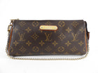 Louis Vuitton Monogram Eva Clutch / Crossbody 2-way Bag