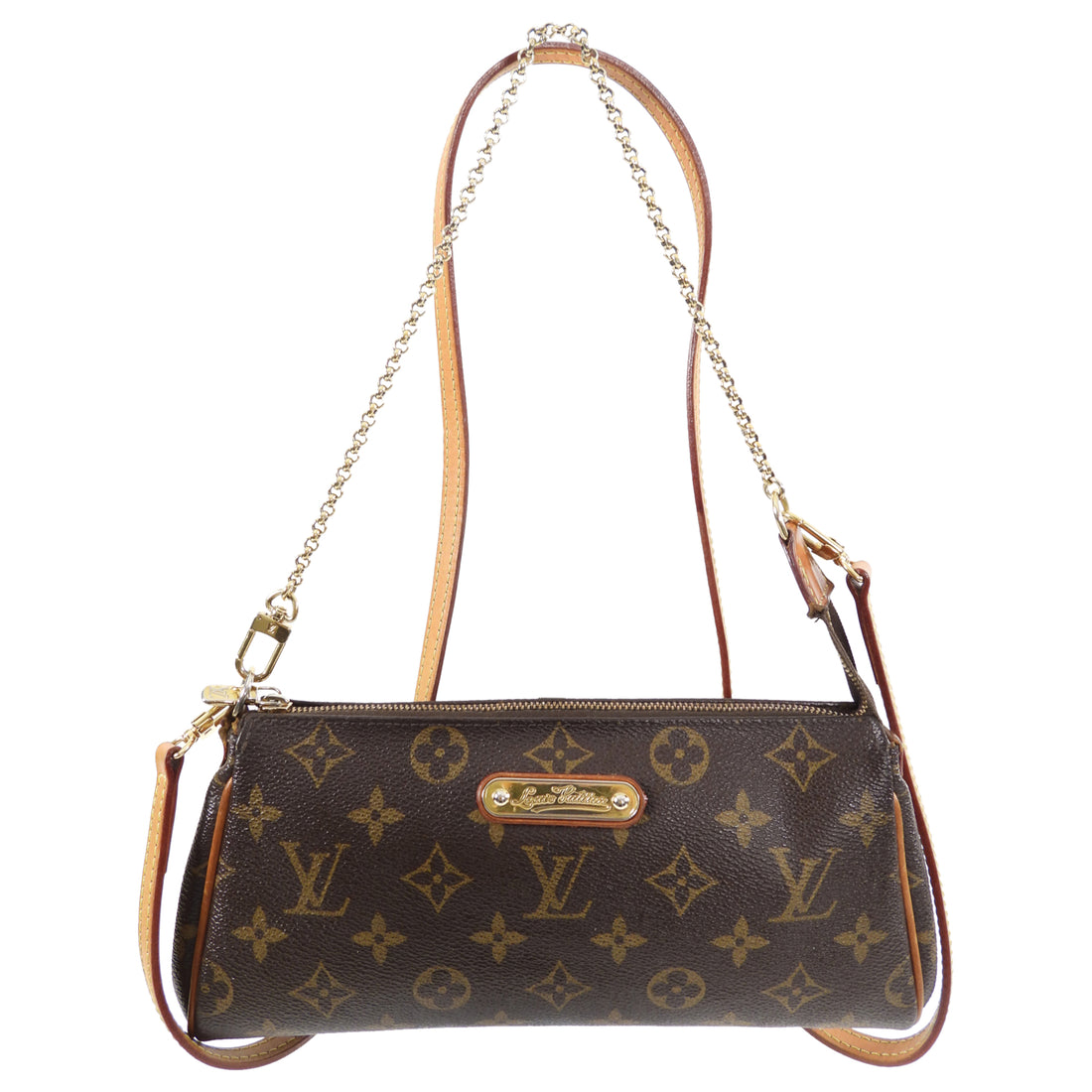 Louis Vuitton Vintage Eva Clutch Crossbody Bag