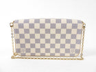 Louis Vuitton Damier Azur Felicie Pochette Crossbody Bag