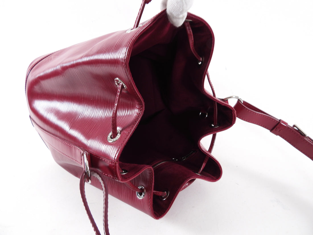Louis Vuitton Fuchsia Epi Leather Petit Noe MM Bag