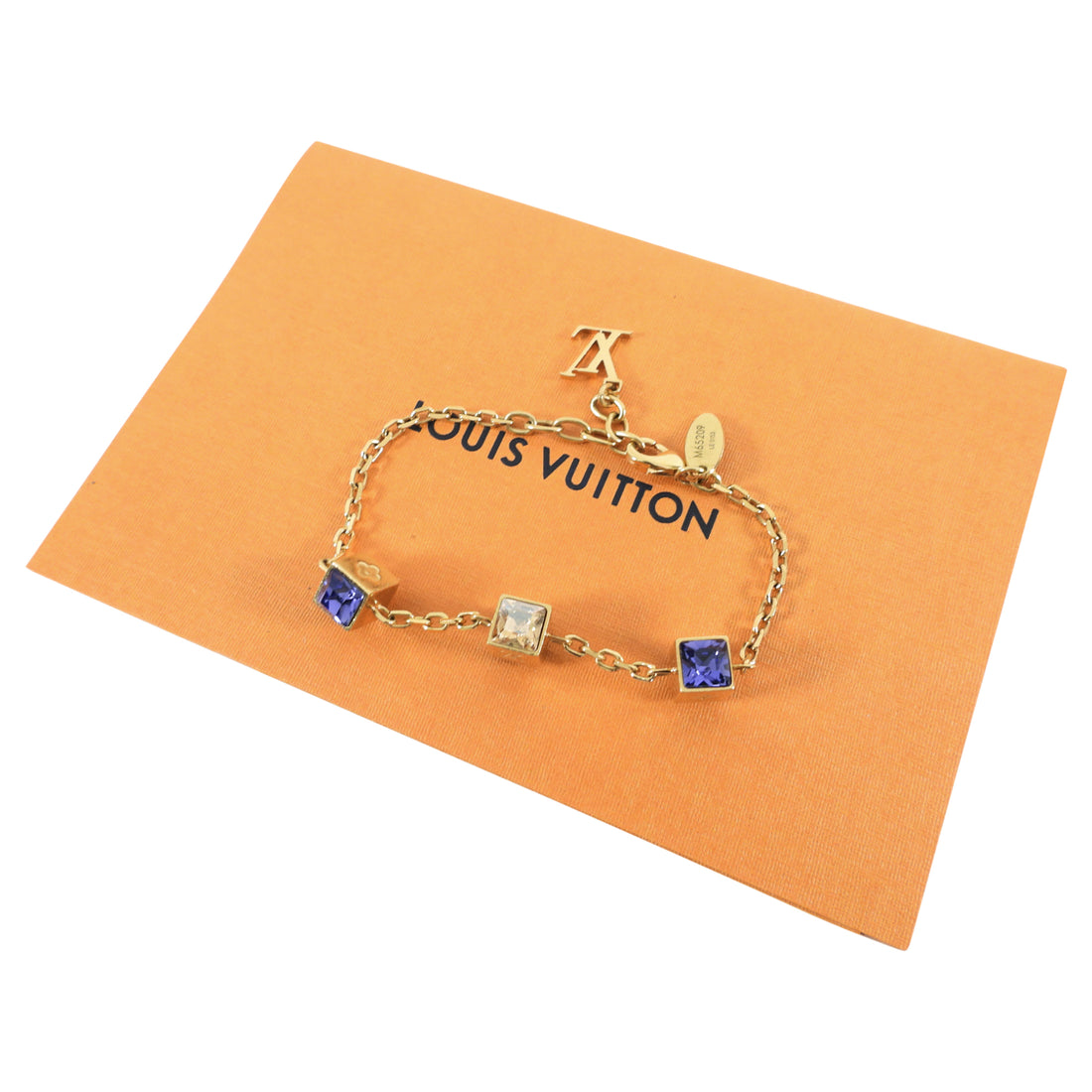 Louis Vuitton Swarovski Crystal Gamble Bracelet – I MISS YOU VINTAGE