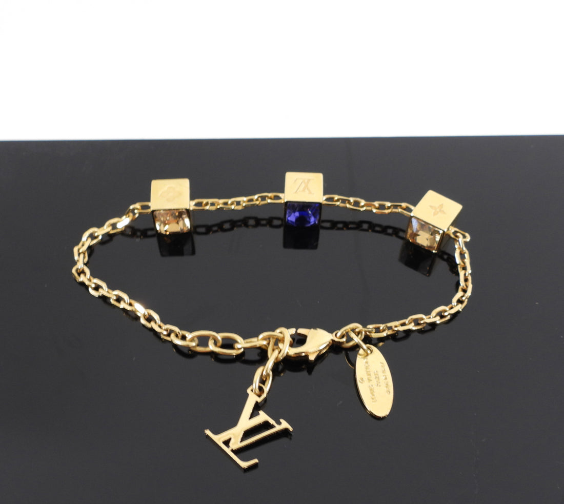 Louis Vuitton Swarovski Crystal Gamble Bracelet – I MISS YOU VINTAGE