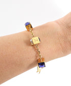 Louis Vuitton Gamble Crystal Gold Tone Bracelet 19 cm Louis Vuitton | The  Luxury Closet