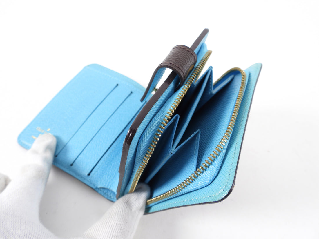 Monogram Canvas Groom Compact Zip Wallet