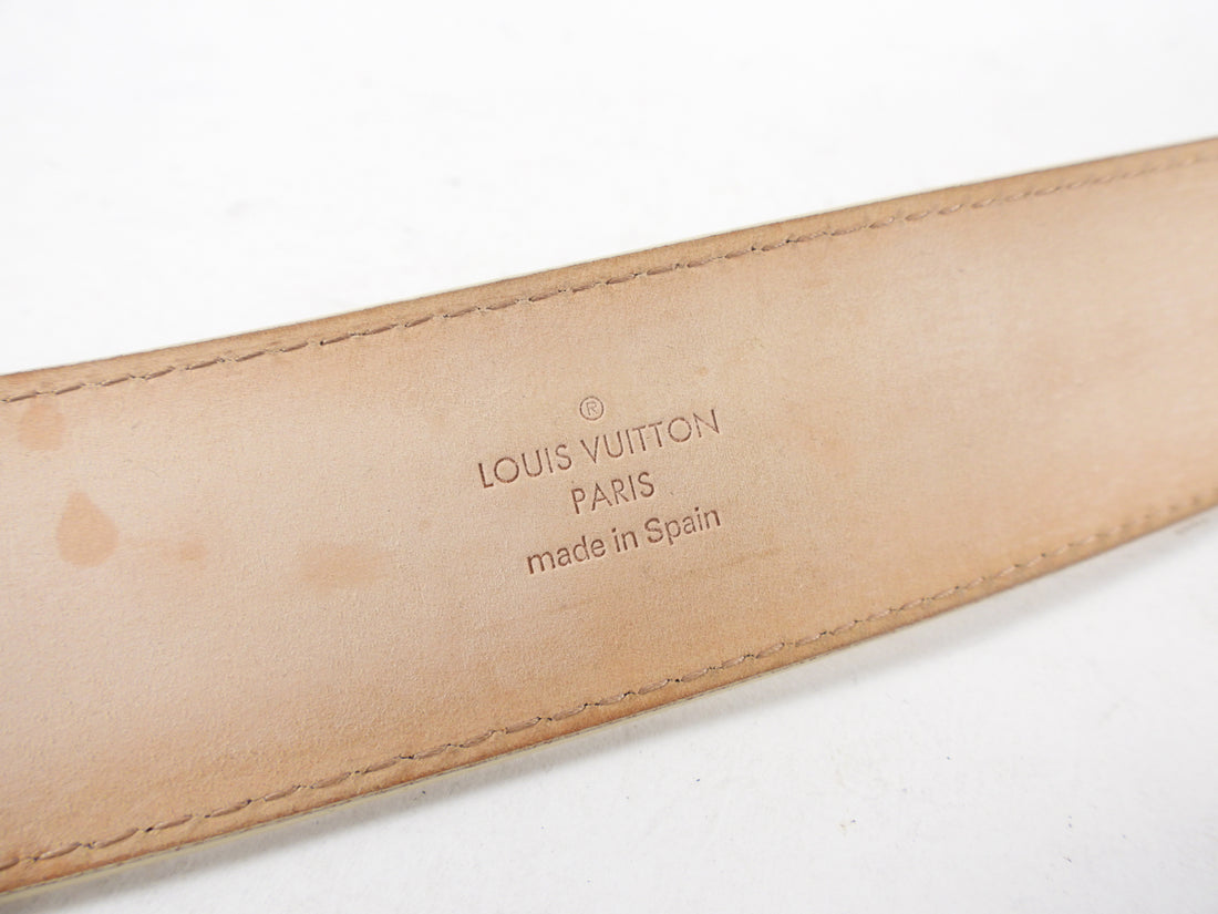 Louis Vuitton Azur LV Initial Belt 34 – The Closet