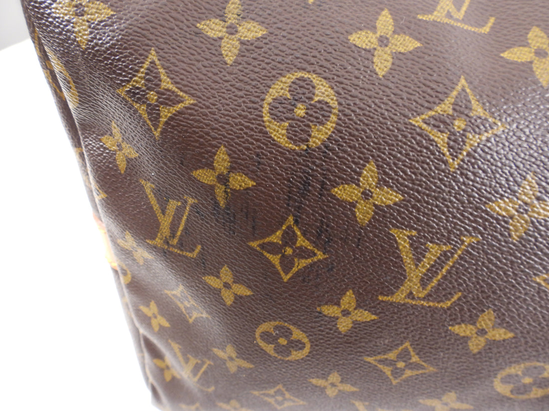 Louis Vuitton Monogram Canvas Keepall 55 Vintage Duffle Bag