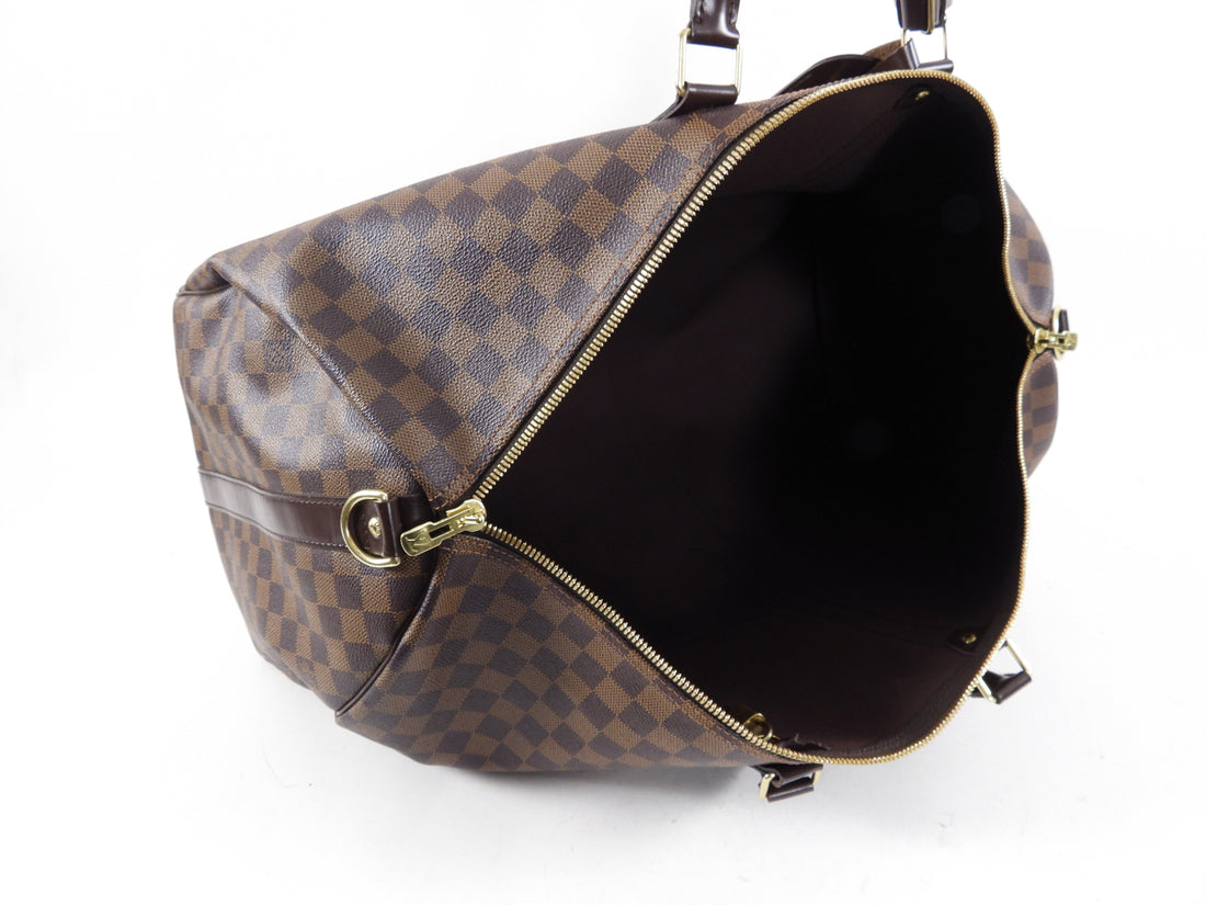Louis Vuitton Damier Ebene Keepall 55 Bandouliere Travel Duffle Bag – I  MISS YOU VINTAGE