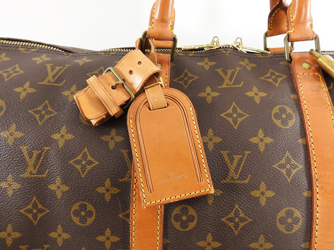 Louis Vuitton Vintage 1991 Monogram Keepall 55 Duffle Bag
