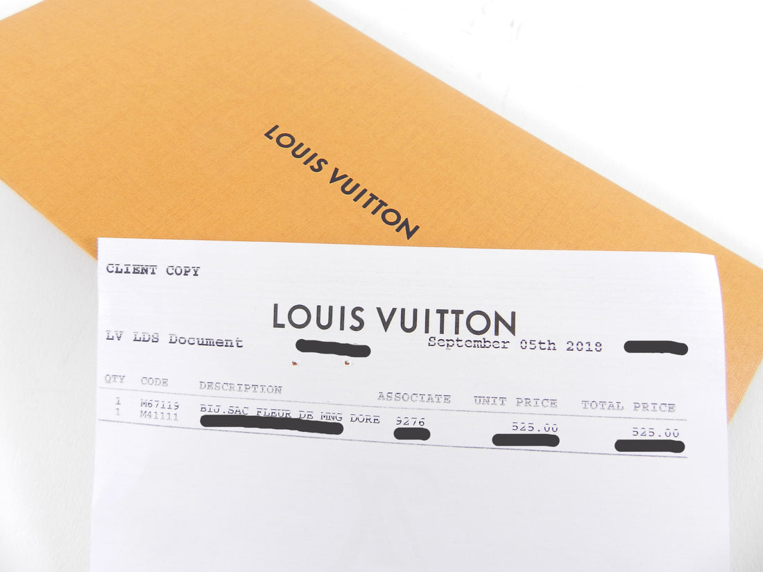 Louis Vuitton Gold Enamel Logo Purse Charm / Keychain 