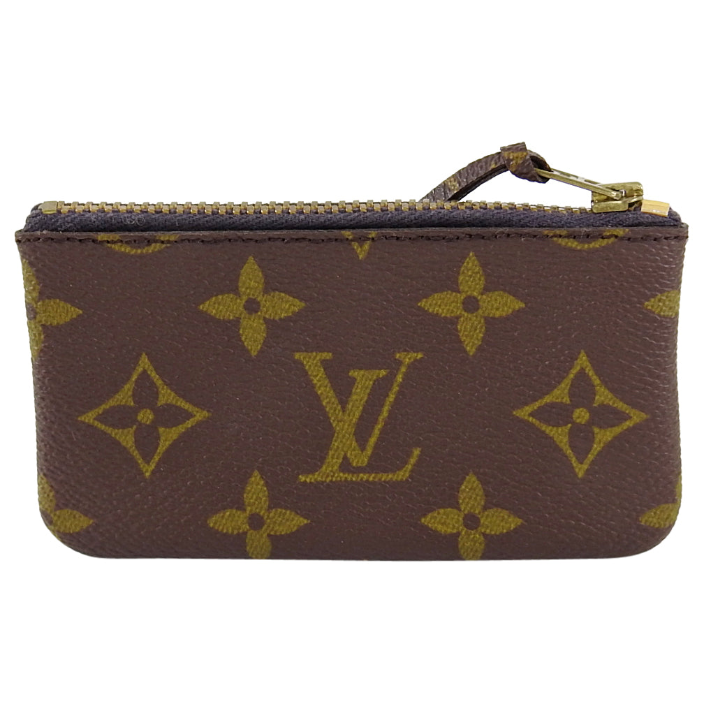Vintage Louis Vuitton Monogram Double Zipper Key Wallet