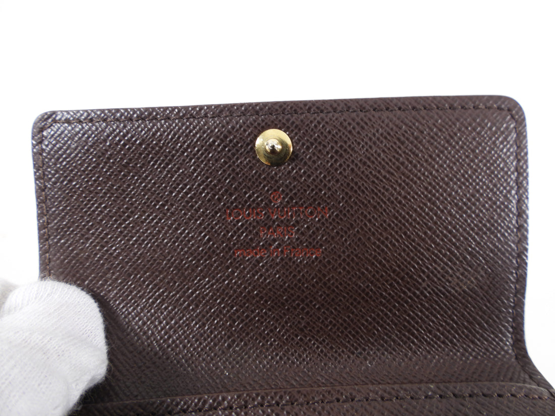 Louis Vuitton 6 Key Holder Damier Ebene Canvas Key ring N62630 –  Debsluxurycloset