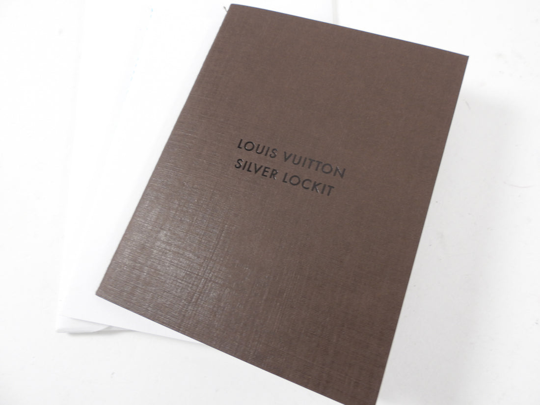 Louis Vuitton Lockit Bracelet Q05171 Blue Silver Cloth ref.925130 - Joli  Closet