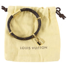 Louis Vuitton Monogram Canvas Keep it Twice Lock Bracelet