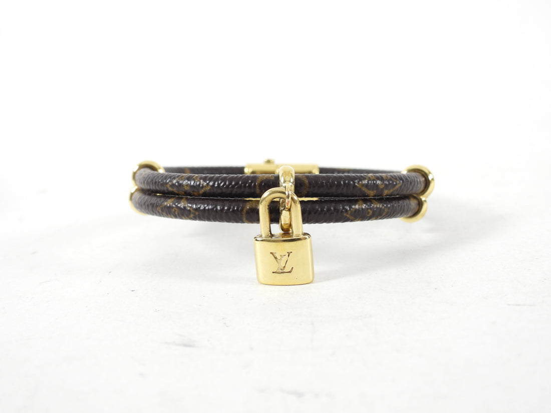 Louis Vuitton Monogram Keep It Twice Bracelet 17 598467