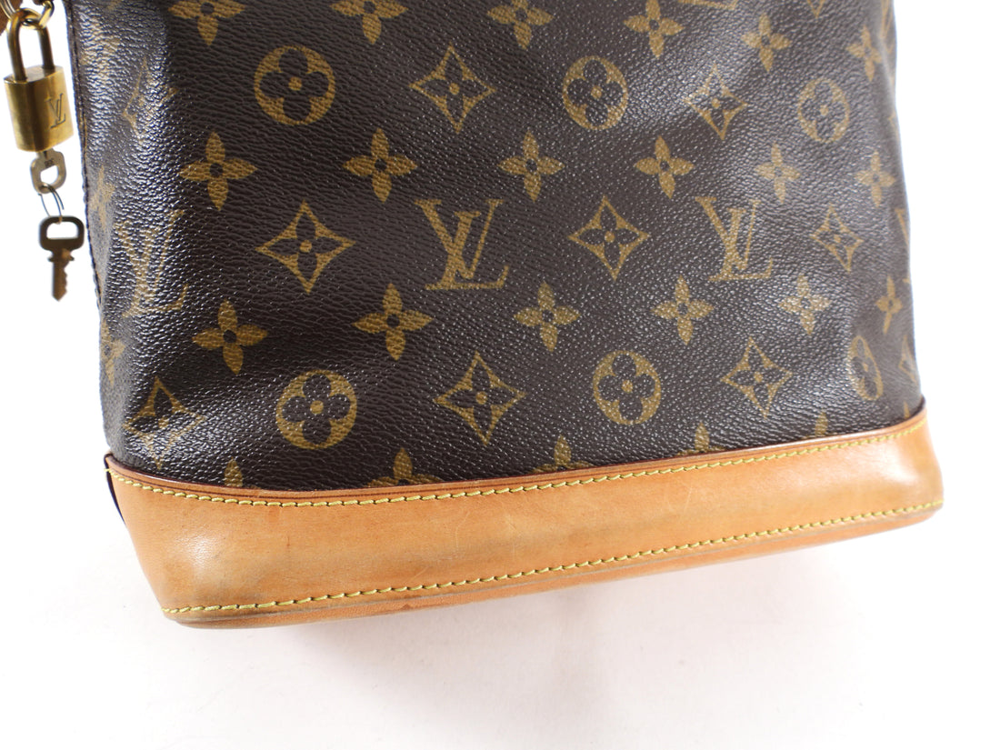Louis Vuitton Lockit Vertical Monogram Double Handle Bag – I MISS