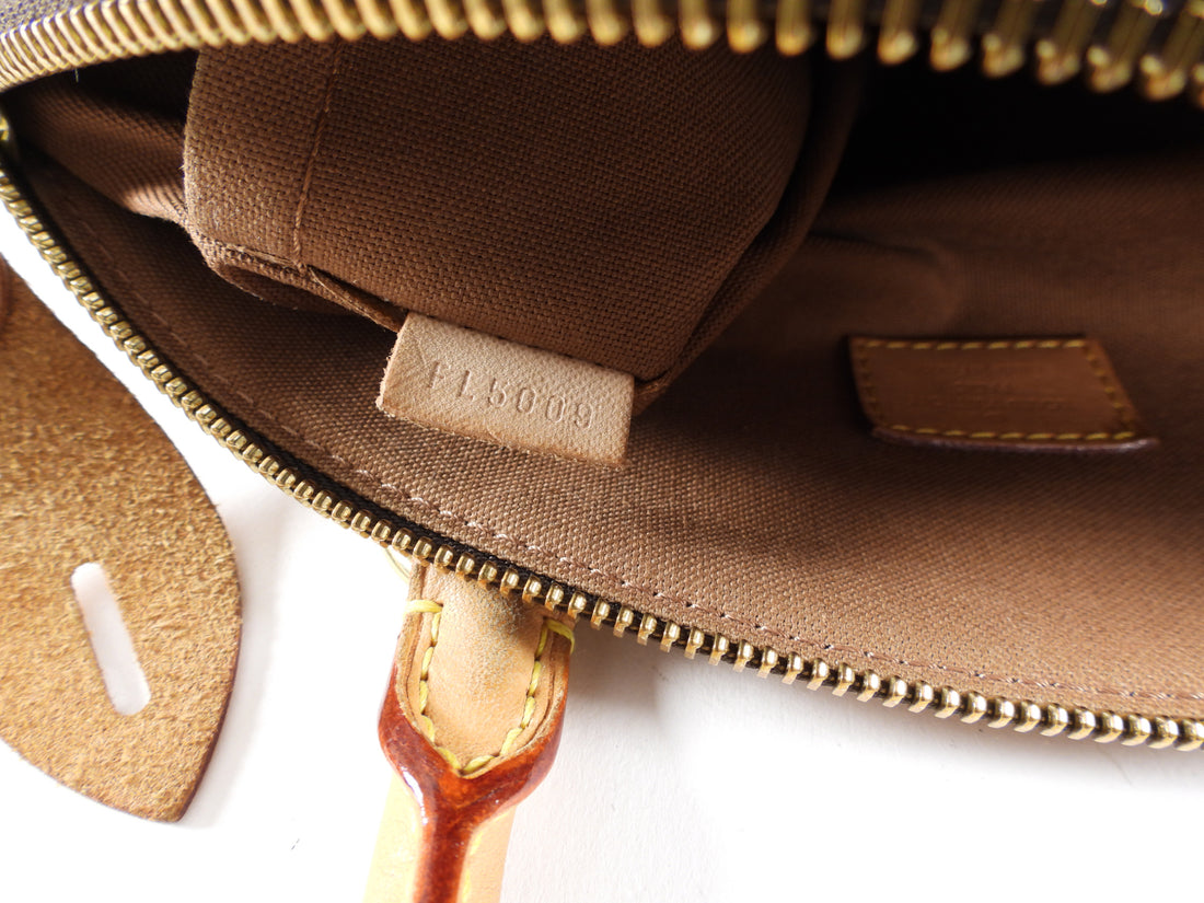 Lockit LOUIS VUITTON Handbags T. leather Brown ref.1014019 - Joli