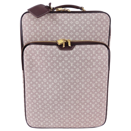 Louis Vuitton Monogram Idylle Pegase 55 Rolling Luggage Sepia