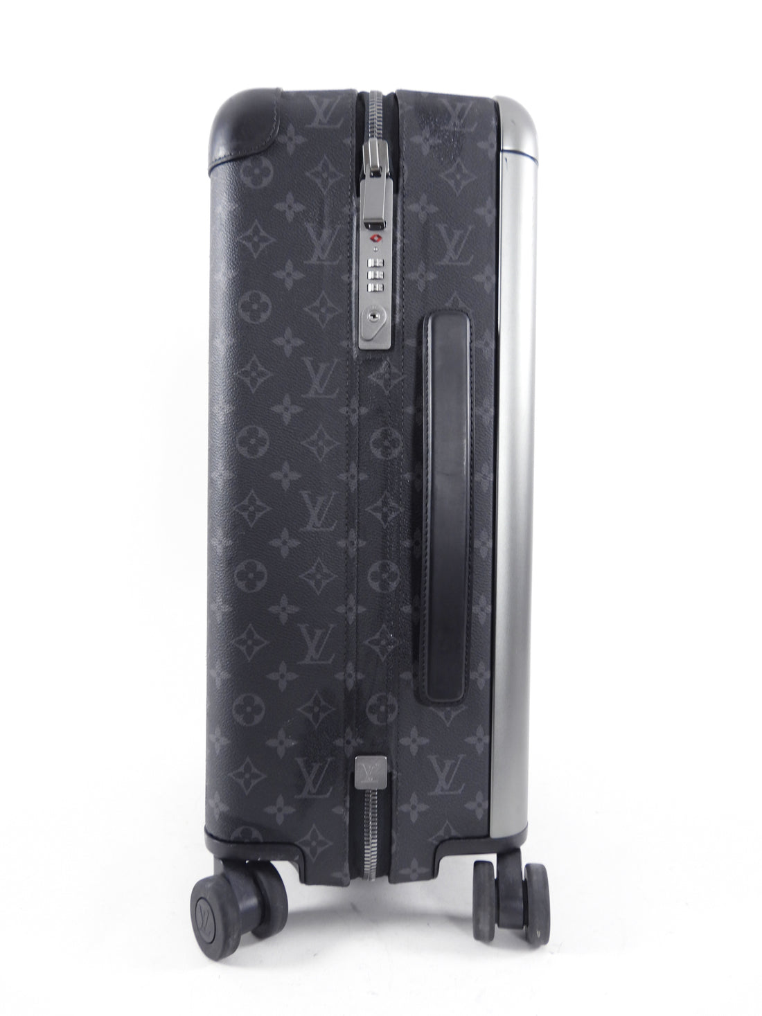 Louis Vuitton Monogram Canvas Coquelicot Leather Horizon 55 Rolling  Suitcase - Yoogi's Closet