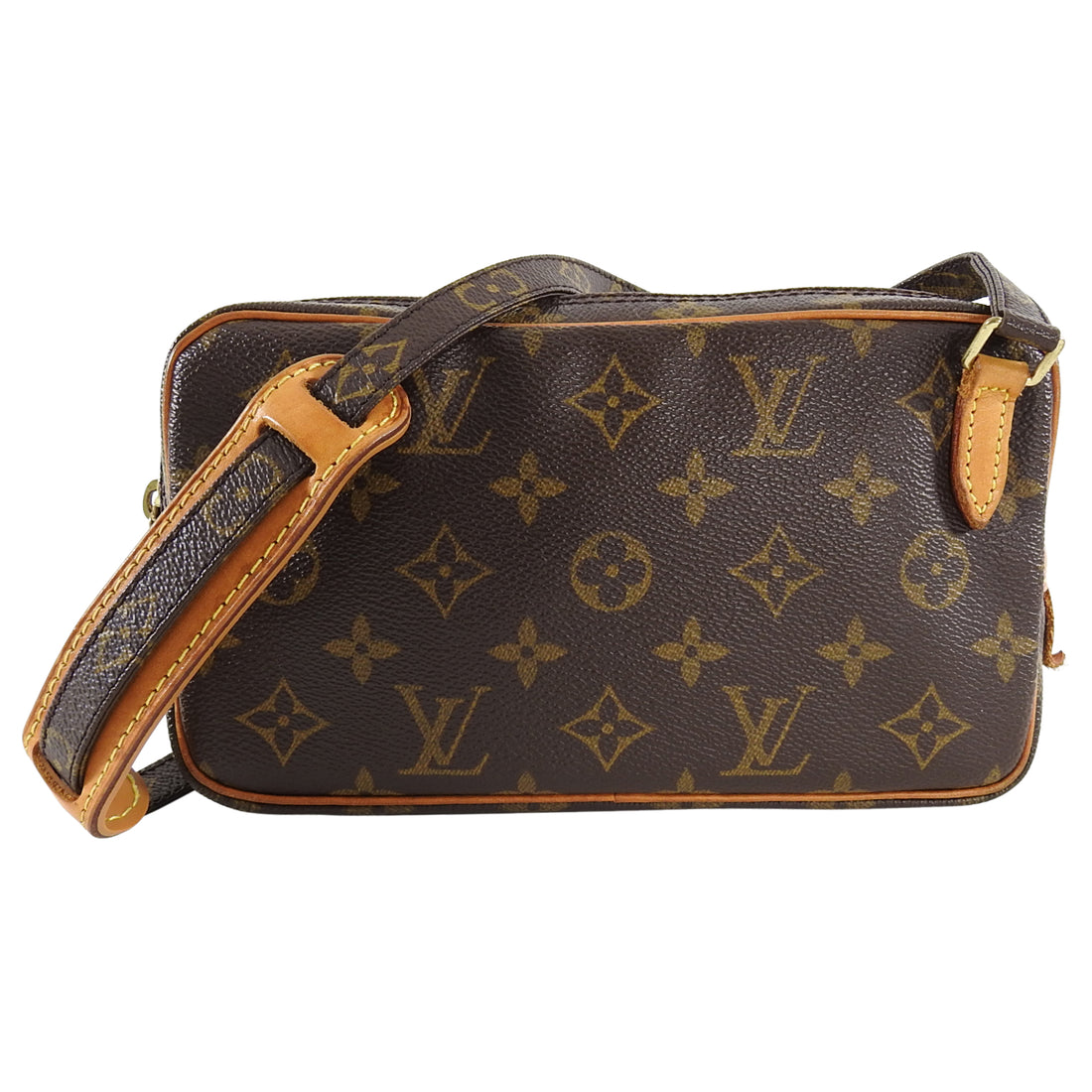 Louis Vuitton Monogram Pochette Marly Bandouliere Crossbody bag 107lv36 For  Sale at 1stDibs