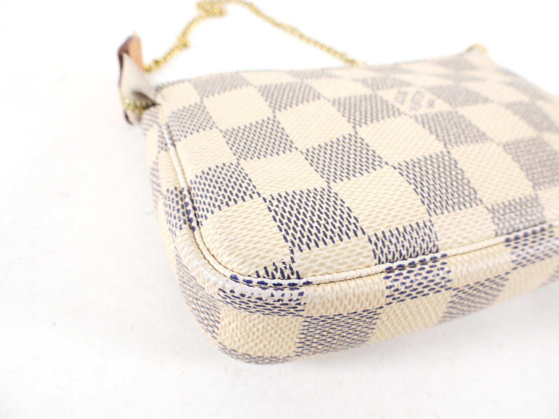 Louis Vuitton Damier Azur Mini Pochette Accessoires Bag – I MISS YOU VINTAGE