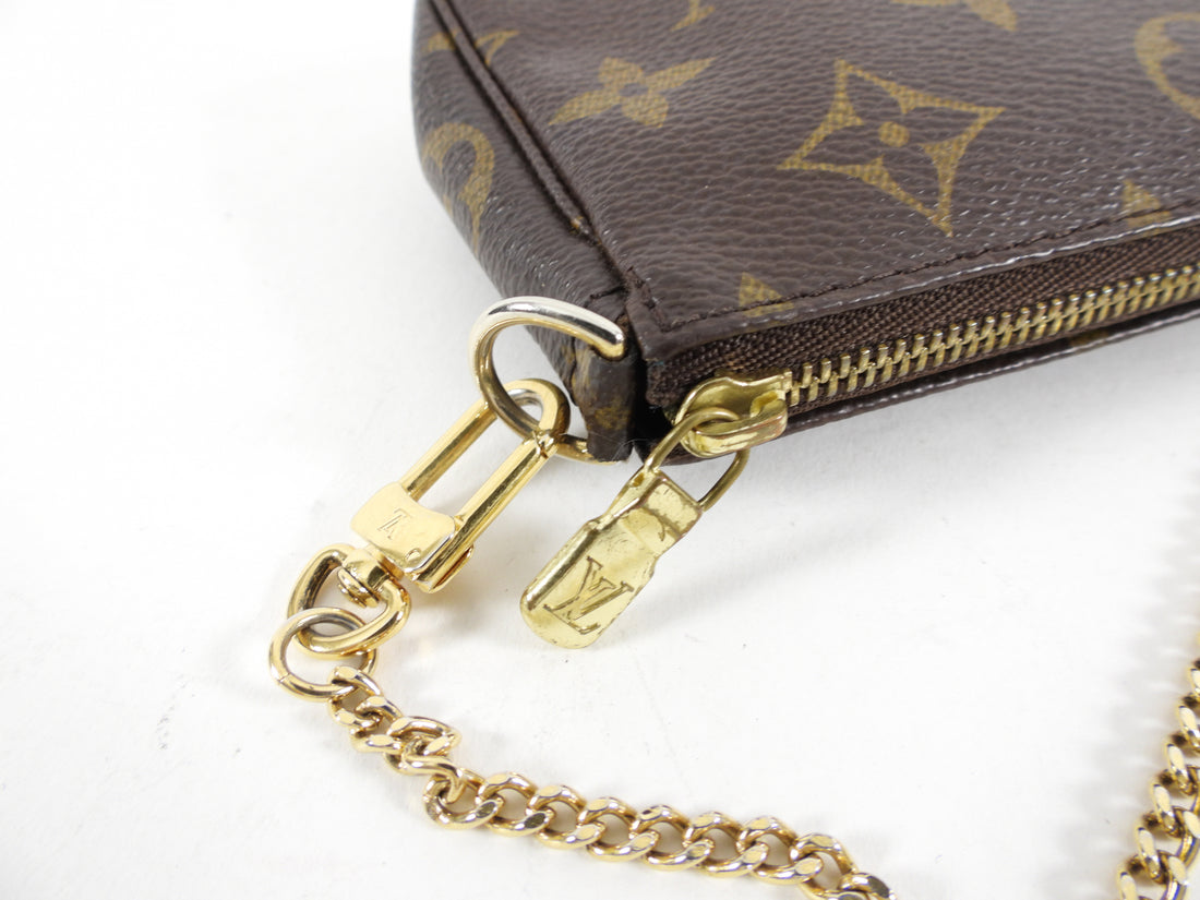Louis Vuitton Mini Monogram 🍄 Fairy Tale Pochette in Khaki – Rad Treasures