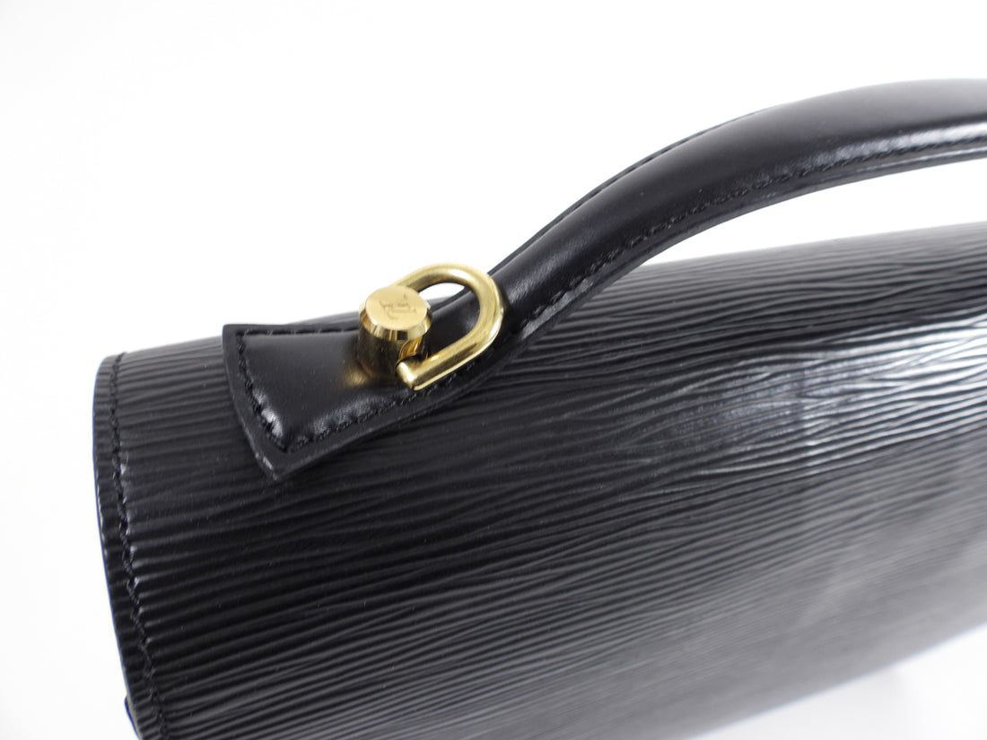 Louis Vuitton Vintage Black Epi Monceau Book Bag – I MISS YOU VINTAGE