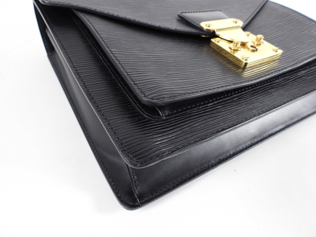 Louis Vuitton Epi Monceau - Black Handle Bags, Handbags - LOU755244