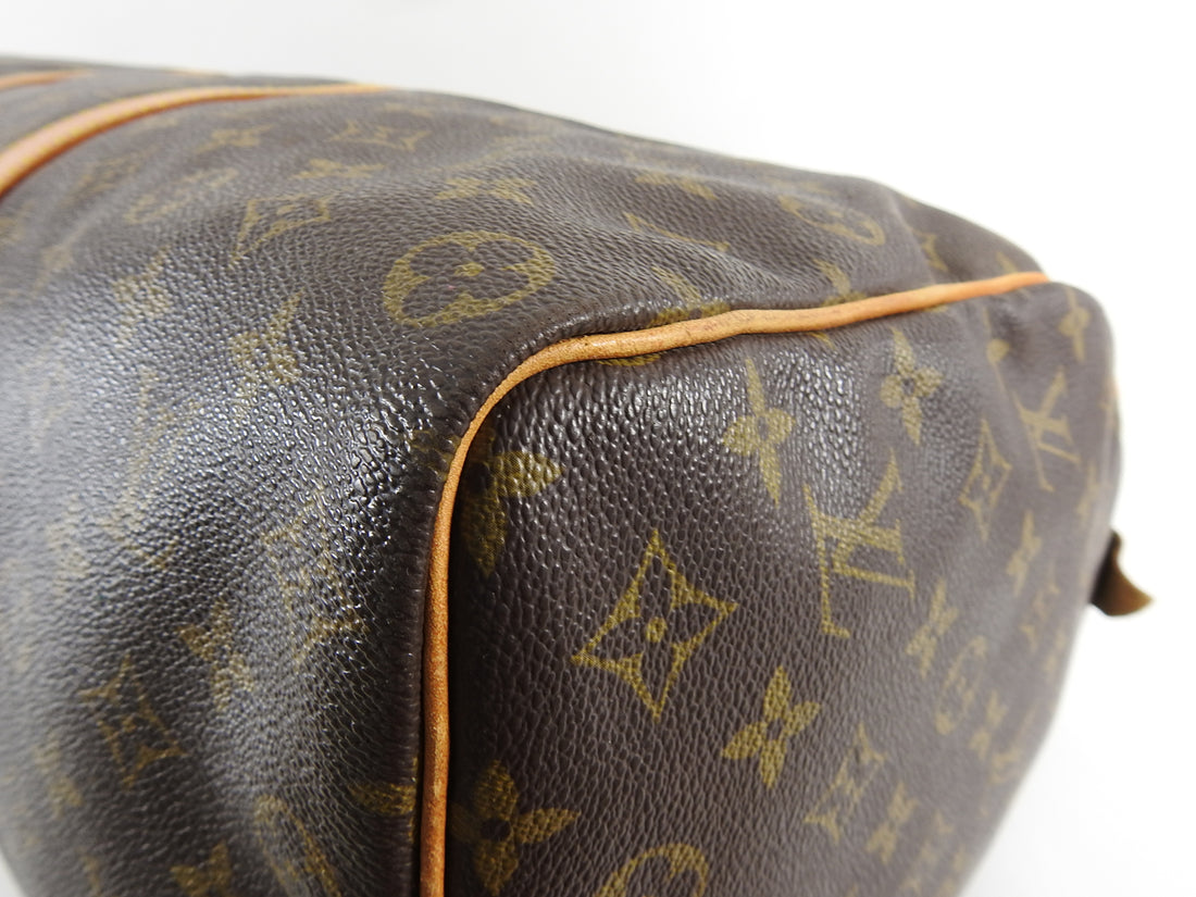Louis Vuitton Monogram Canvas Keepall 50 Duffle Bag (SHF-2N6ZWx) – LuxeDH