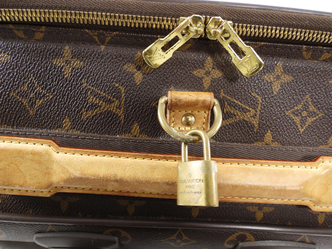 Louis Vuitton Monogram Pegasse 55 Rolling Travel Luggage