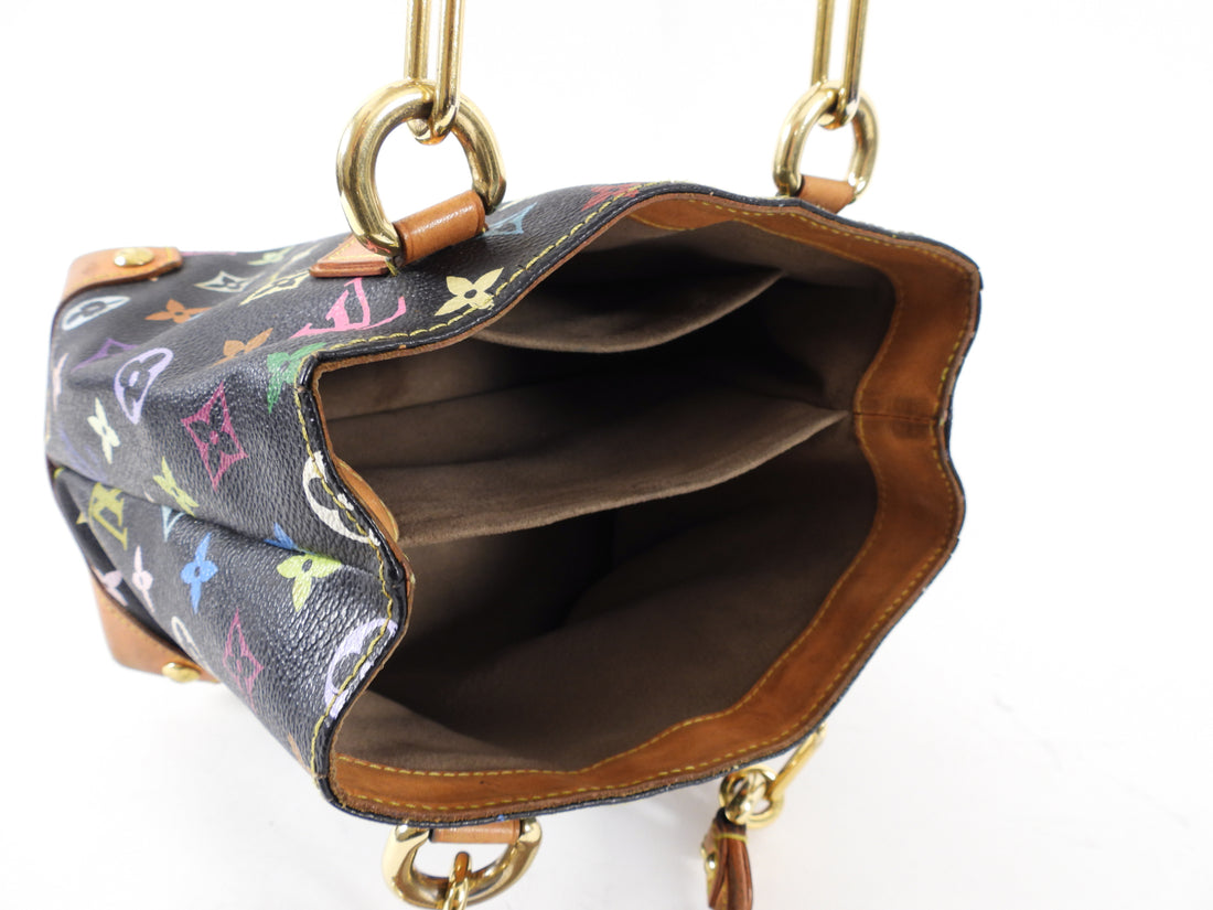 Louis Vuitton Murakami Multicolor Black Audra Mini Tote Bag – I MISS YOU  VINTAGE