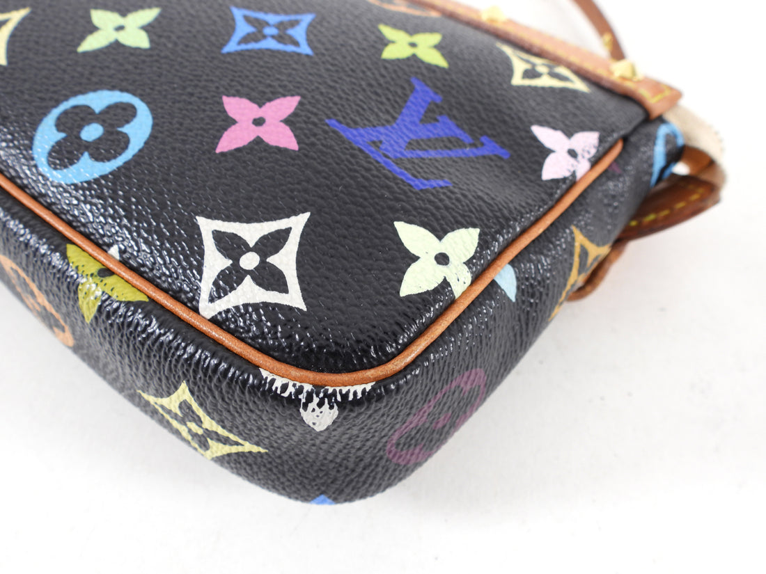 Louis Vuitton Mulitcolore Murakami Monogram Pochette Accessoires