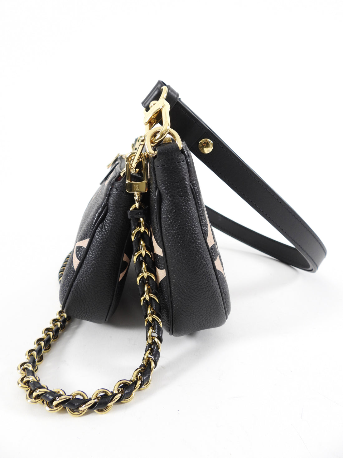 Louis Vuitton Bicolor Monogram Empreinte Multi-Pochette Accessoires - Black  Crossbody Bags, Handbags - LOU705943