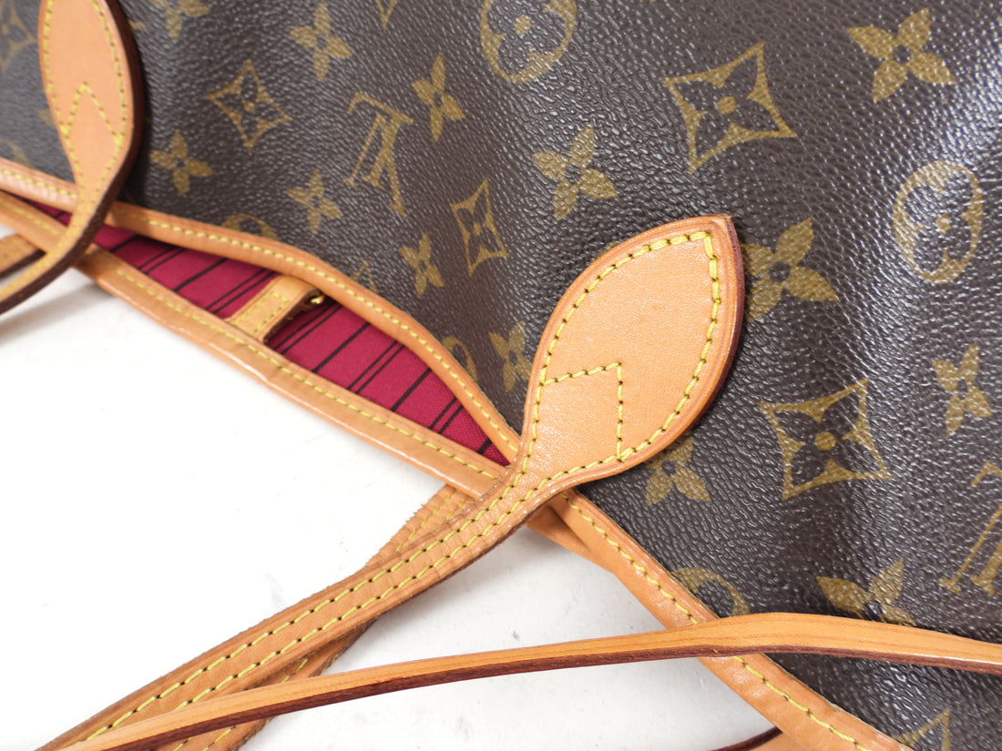 Louis Vuitton Monogram Neverfull GM Large Tote Bag and Pouch – I