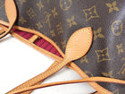 Louis Vuitton Monogram Neverfull GM Large Tote Bag and Pouch
