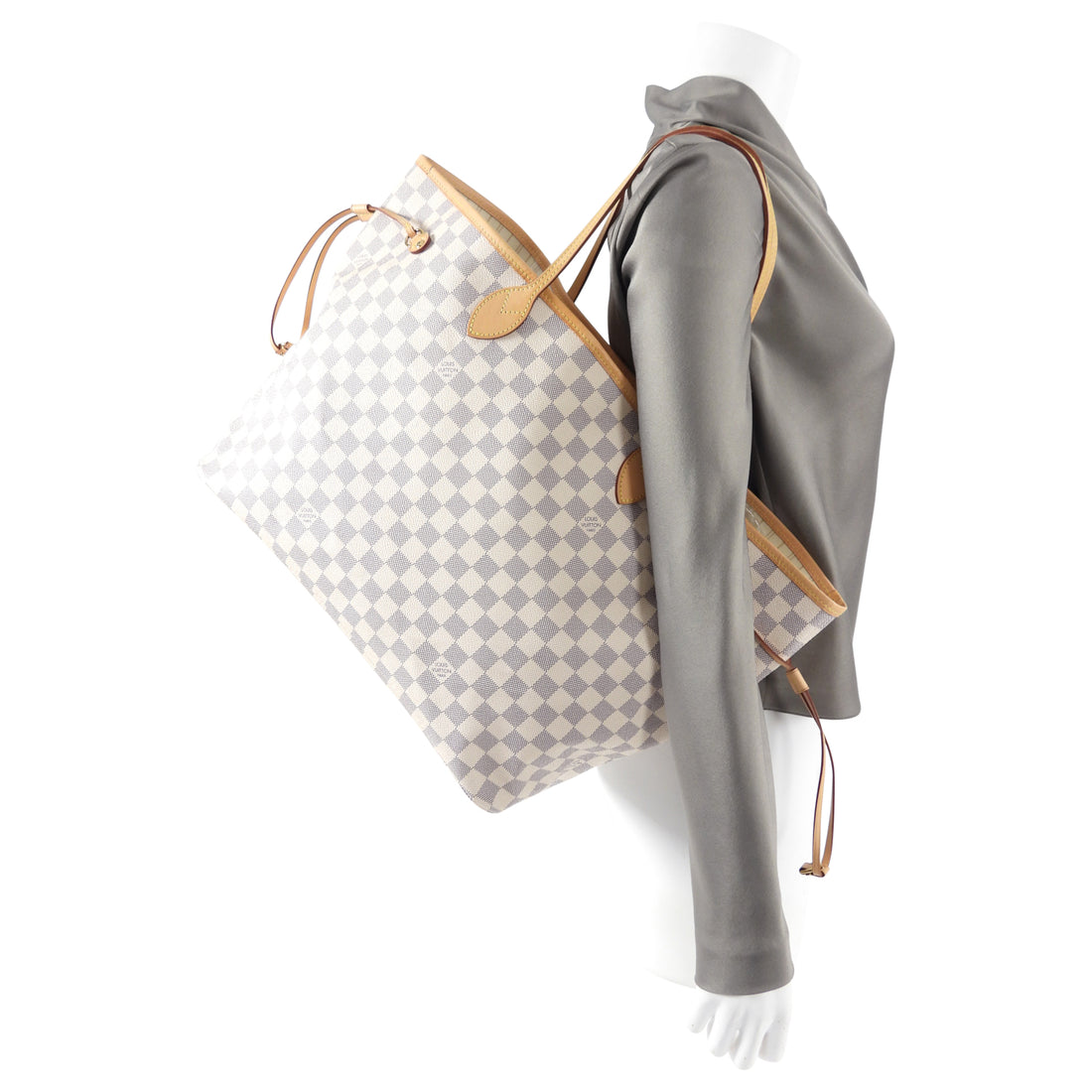 Louis Vuitton Damier Azur Neverfull GM Tote Bag – I MISS YOU VINTAGE