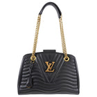 Louis Vuitton Black Quilted New Wave Chain Tote Bag