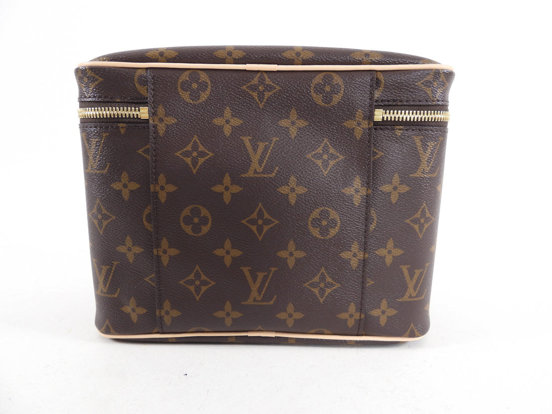 Louis Vuitton Monogram Canvas and Leather Nice Vanity Bag at