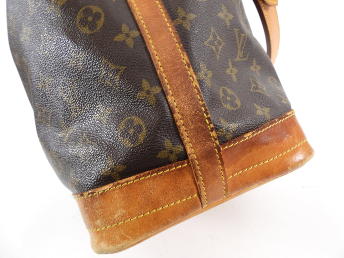 Vintage Louis Vuitton Large Noe Bucket Drawstring Bag - Encore Clothing  Agency
