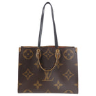 Louis Vuitton On The Go GM Monogram Giant Brown Tote Bag