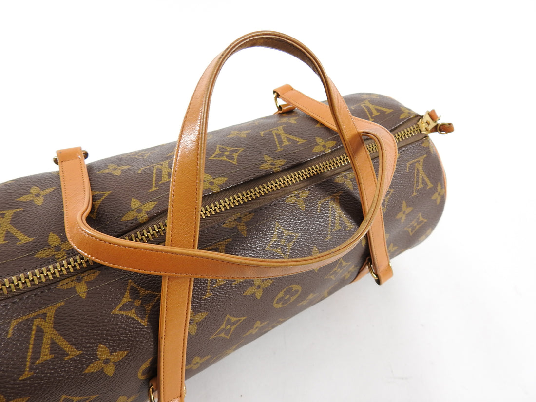 Louis Vuitton Vintage 1970's Monogram Papillon 30cm Micro Mini Set