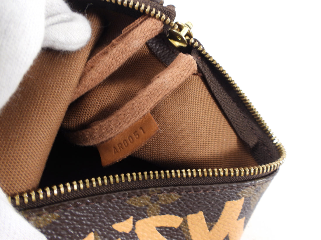 Louis Vuitton Limited Edition Embossed Monogram Stephen Bag
